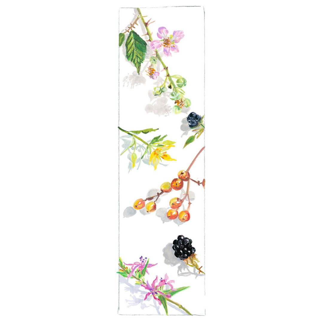 Kunst Lesezeichen - Monatszeichen Juli