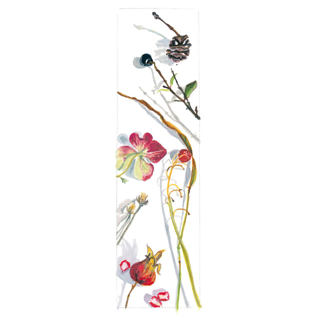 Kunst Lesezeichen - Monatszeichen November