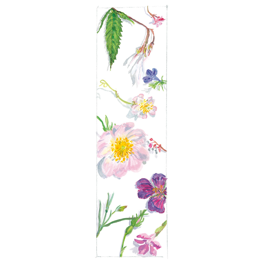 Kunst Lesezeichen - Monatszeichen Mai